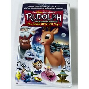 Rudolph‎ the Red Nosed Reindeer Island Misfit Toys VHS 2001